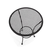 Vera 16" Round Mesh Top End Table - The Great Escape