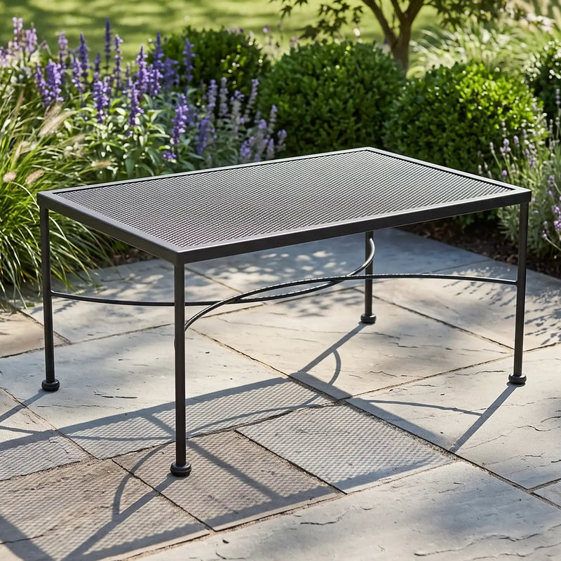 Vera 24"x36" Rectangle Mesh Top Coffee Table - The Great Escape