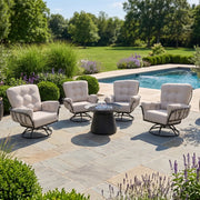 Vera 5 Piece Firepit Chat Group - The Great Escape