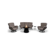 Vera 5 Piece Sofa Firepit Chat Group - The Great Escape