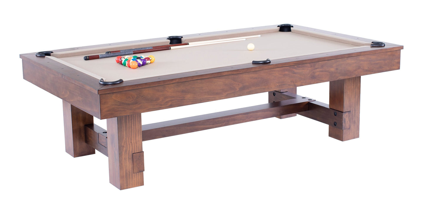 8' Brunswick Arlington Pool Table