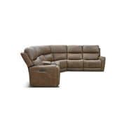 Owen Brown 6 Piece Triple Power Immersive Audio Sectional - The Great Escape