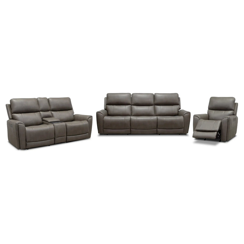 Owen Smoke 3 Piece Immersive Audio Sofa Group - The Great Escape