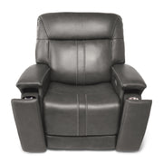 Nova Grey Immersive Audio Recliner Cup Holders Front The Great Escape