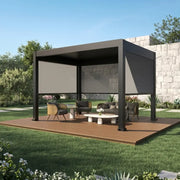 10'x13' Nusa Modern Louver Pergola - The Great Escape