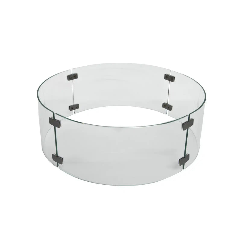 OW Lee 20" Round Glass Wind Guard - The Great Escape