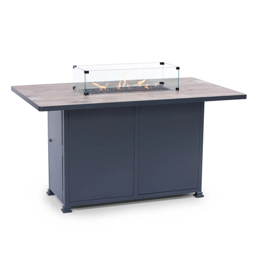 42" X 72" Urban Counter Height Fire Table W/ Lid - The Great Escape