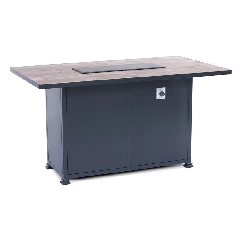 42" X 72" Urban Counter Height Fire Table W/ Lid - The Great Escape