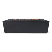 25"x65" Forma Modern Fire Table W/ Lid - The Great Escape