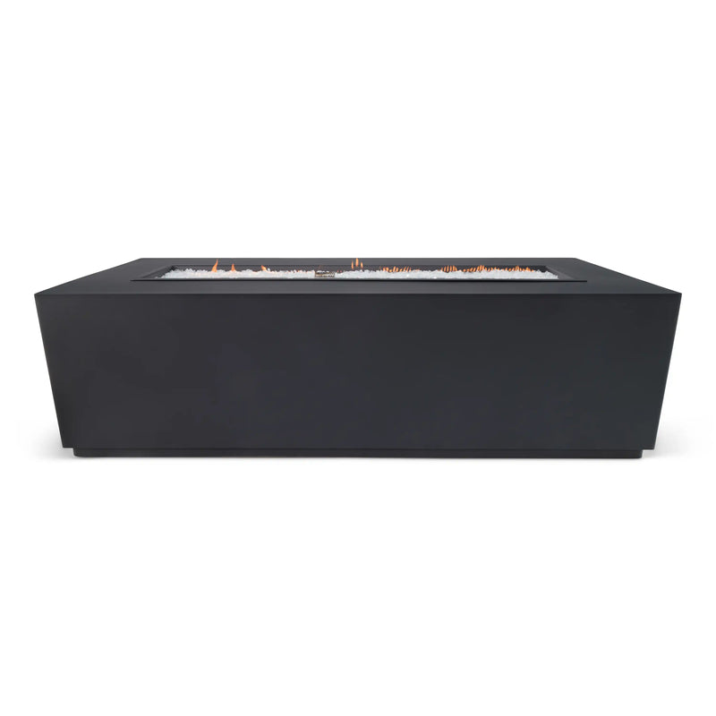 25"x65" Forma Modern Fire Table W/ Lid - The Great Escape