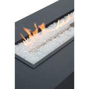 25"x65" Forma Modern Fire Table W/ Lid - The Great Escape
