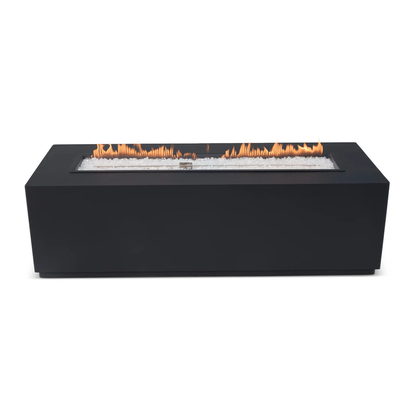 25"x65" Forma Modern Fire Table W/ Lid - The Great Escape