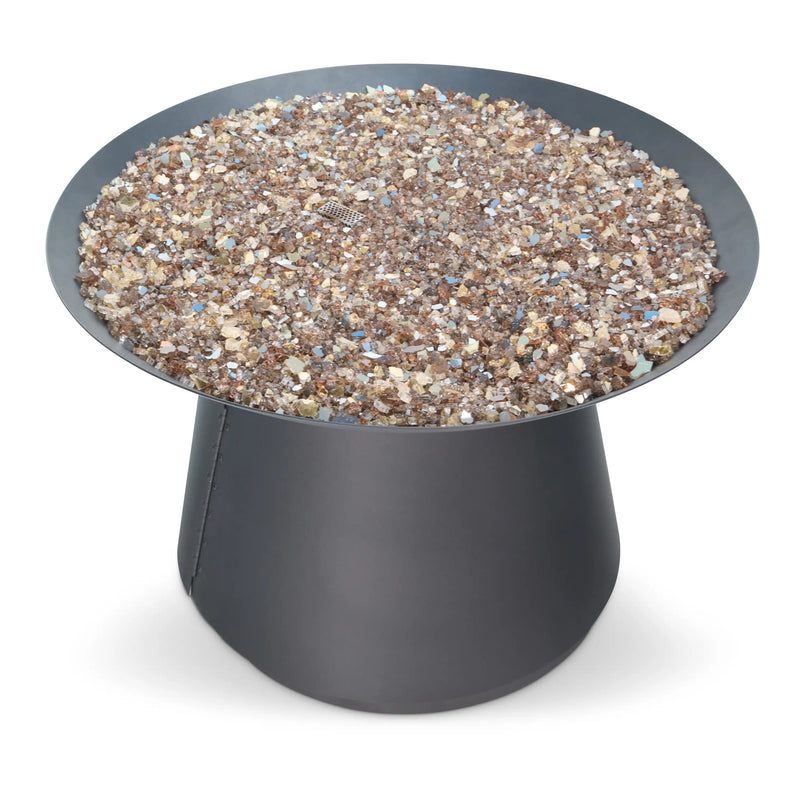 36" Basso Chat Steel Fire Table - The Great Escape