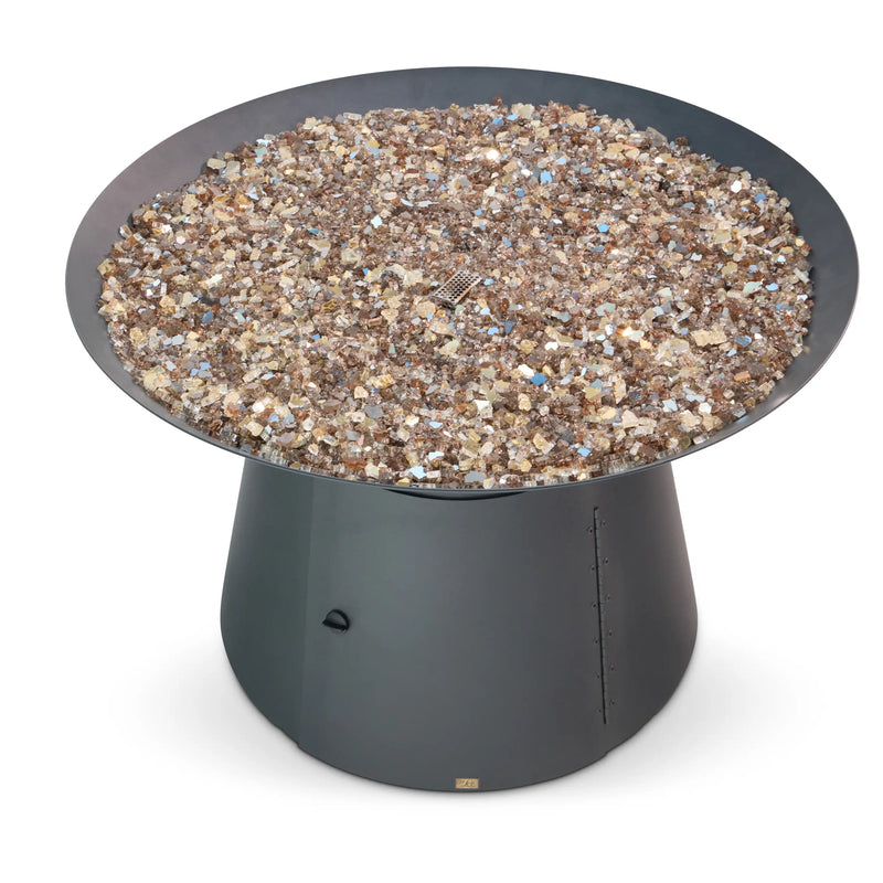 36" Basso Chat Steel Fire Table - The Great Escape