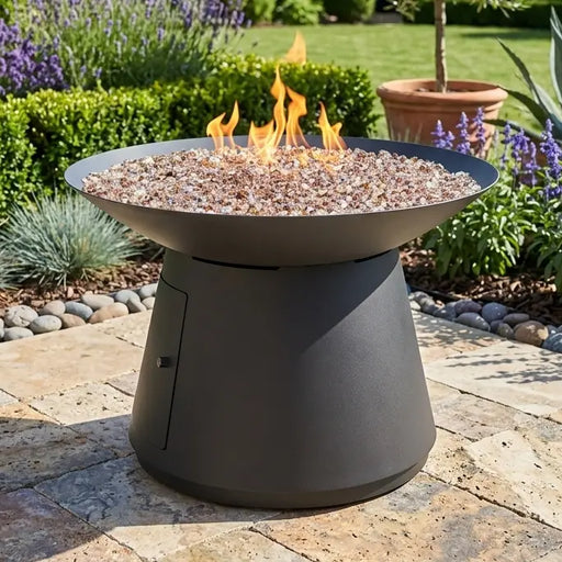 36" Basso Chat Steel Fire Table - The Great Escape