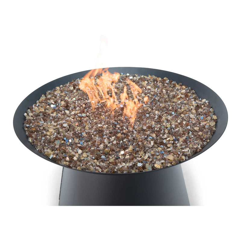 36" Basso Chat Steel Fire Table - The Great Escape