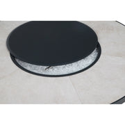 42" Capri Summit Grey Fire Table W/ Lid - The Great Escape