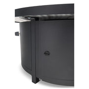 42" Capri Summit Grey Fire Table W/ Lid - The Great Escape