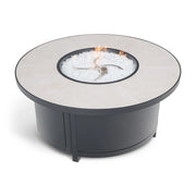 42" Capri Summit Grey Fire Table W/ Lid - The Great Escape