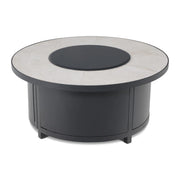 42" Capri Summit Grey Fire Table W/ Lid - The Great Escape