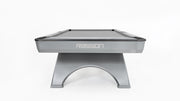 8' OXII Billiard Table - Silver Fluorocarbon - The Great Escape
