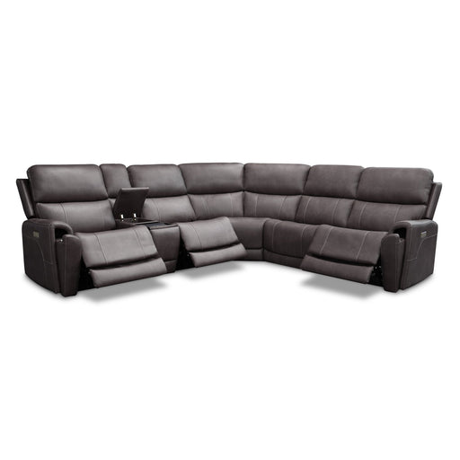 Picture of Owen Smoke 6 Piece Motion Sectional