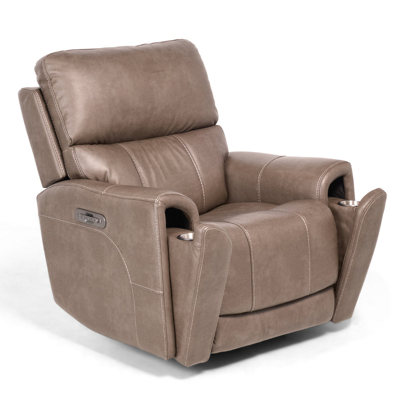Owen Smoke Power Massage Recliner Cup Holders Side The Great Escape