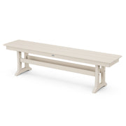 Picture of 65" Farmhouse Trestle Bench