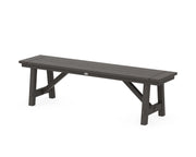 60 Inch Rustic Farmhouse Backless Bench - The Great Escape