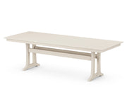 38"x96" Farmhouse Trestle Dining Table - The Great Escape