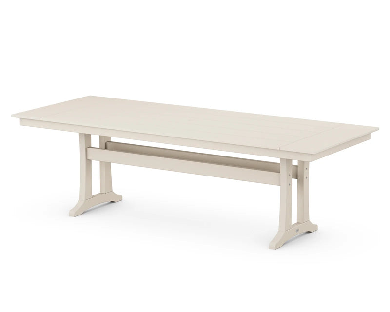 38"x96" Farmhouse Trestle Dining Table - The Great Escape