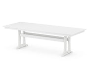 38"x96" Farmhouse Trestle Dining Table - The Great Escape