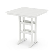 37" Farmhouse Trestle Bar Table - The Great Escape