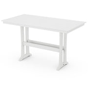 37"x72" Farmhouse Trestle Bar Table - The Great Escape