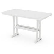 38"x73" Nautical Trestle Bar Table - The Great Escape