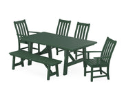 Vineyard 6 Piece Dining Set - The Great Escape