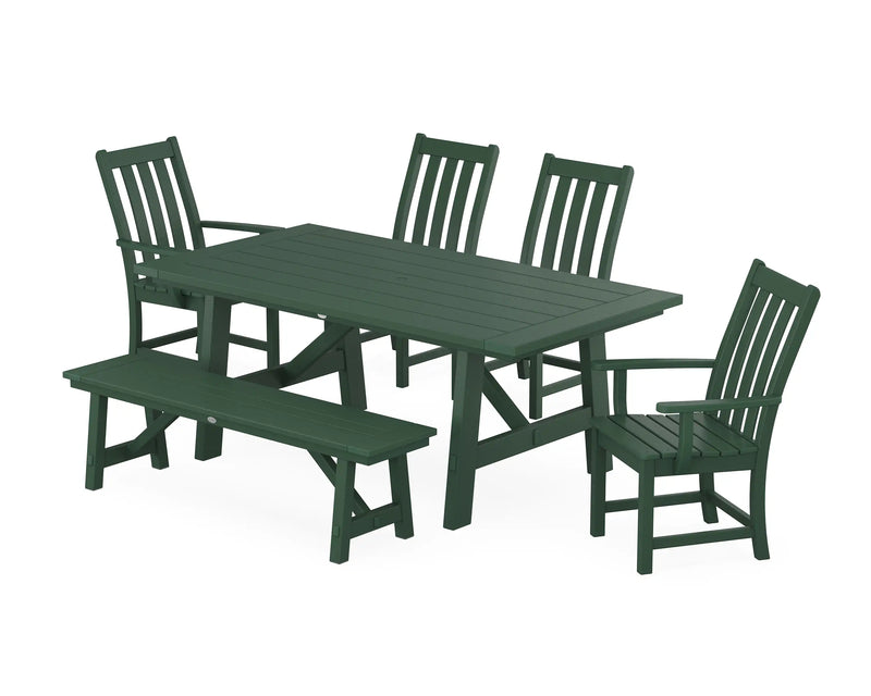 Vineyard 6 Piece Dining Set - The Great Escape