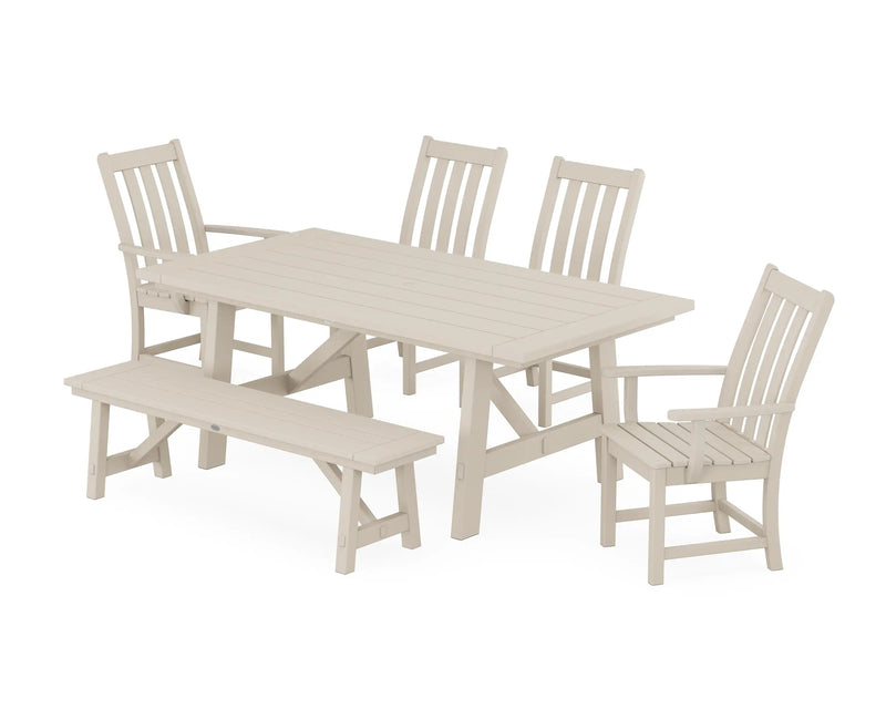 Vineyard 6 Piece Dining Set - The Great Escape