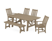 Vineyard 6 Piece Dining Set - The Great Escape