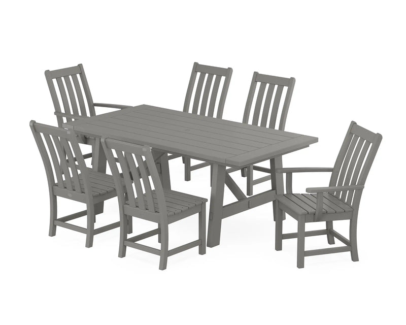 Vineyard 7 Piece Dining Set - The Great Escape