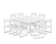Picture of Edge Side Chair 9 Piece Dining Set W/ Trestle Legs