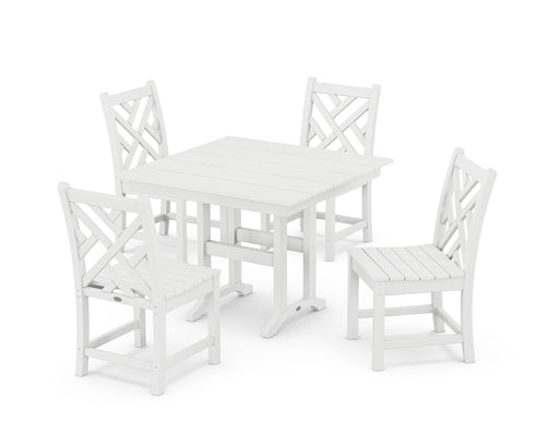 Picture of Chippendale Side Chair 5 Piece Farmhouse Dining Set