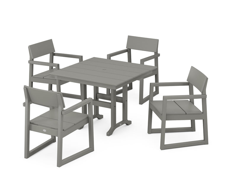 Picture of Edge 5 Piece Farmhouse Dining Set