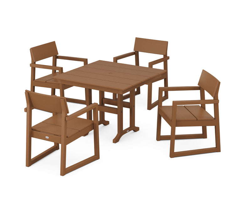 Picture of Edge 5 Piece Farmhouse Dining Set