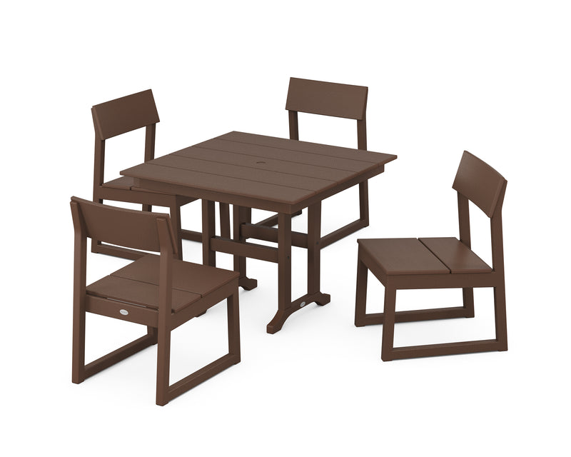 Picture of Edge Side Chair 5 Piece Farmhouse Dining Set