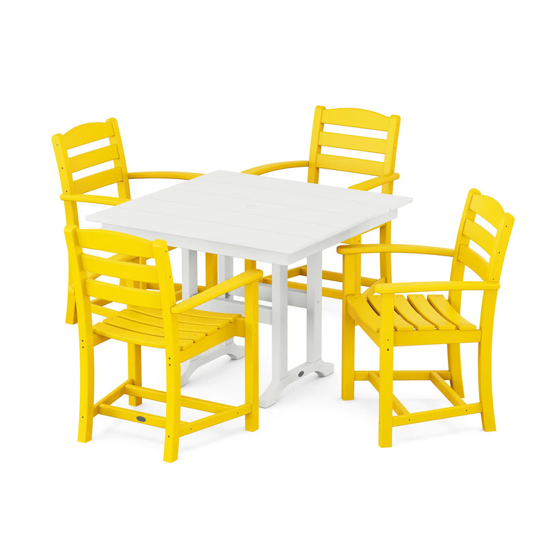 Picture of La Casa Café 5 Piece Farmhouse Dining Set