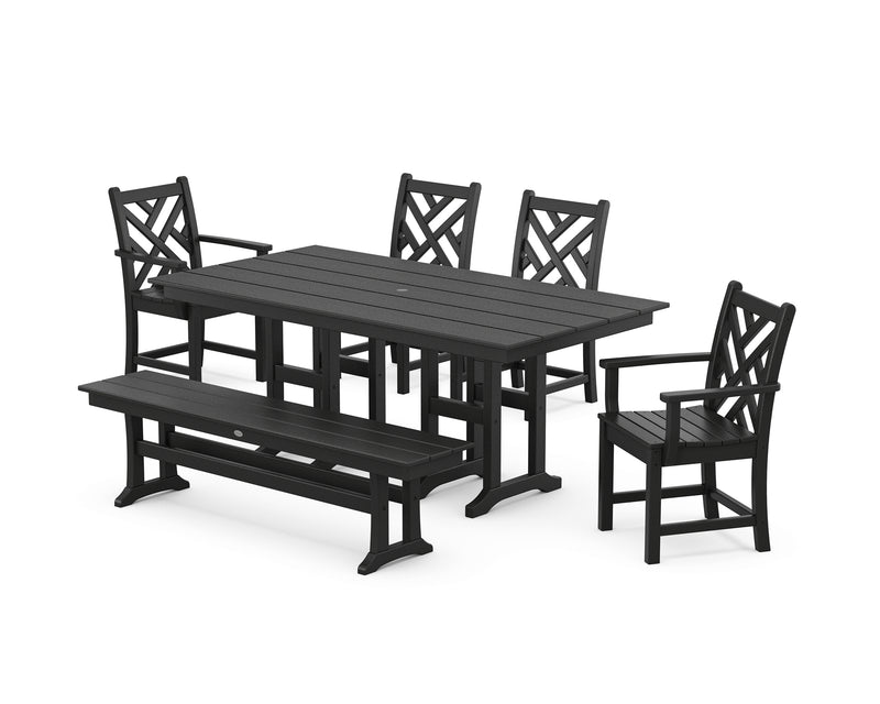 Picture of Chippendale 6 Piece Farmhouse Dining Set