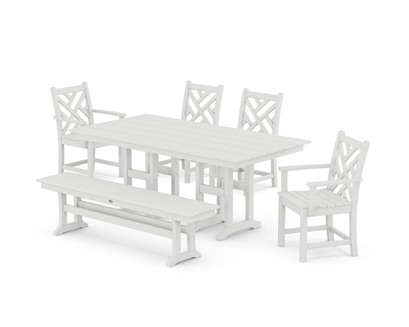Picture of Chippendale 6 Piece Farmhouse Dining Set
