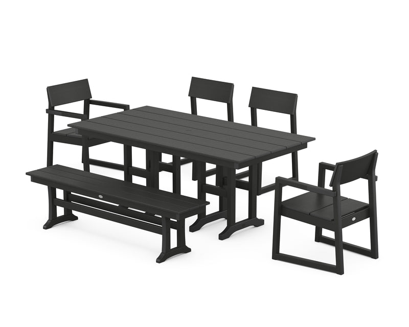 Picture of Edge 6 Piece Farmhouse Dining Set