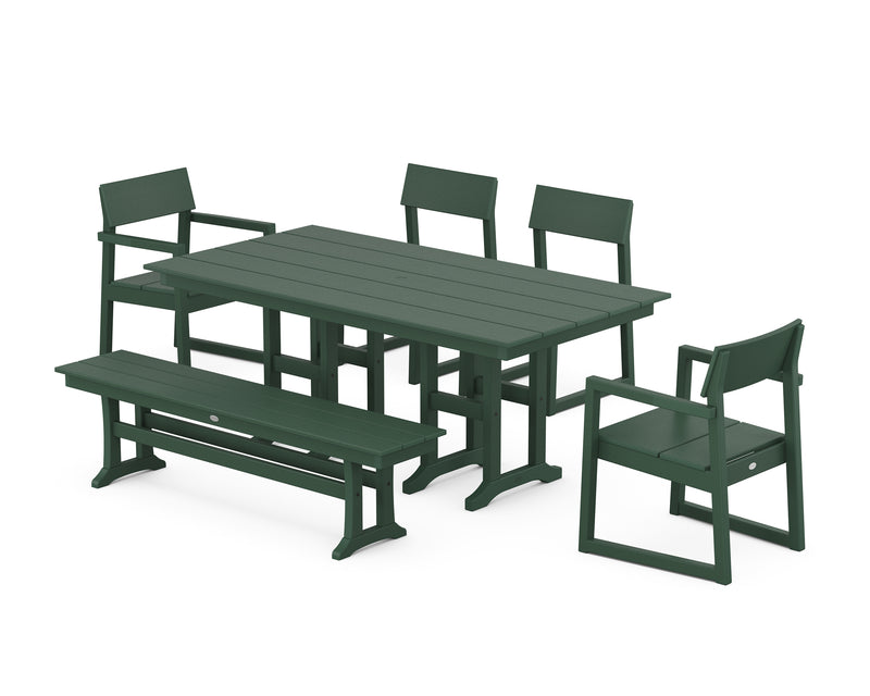 Picture of Edge 6 Piece Farmhouse Dining Set